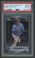 Bobby Witt Jr. 2022 Topps Chrome Update #USC35 (PSA 10) at PristineAuction.com