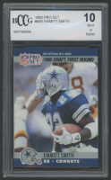Emmitt Smith 1990 Pro Set #685 RC (BCCG 10) at PristineAuction.com