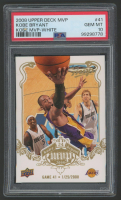 Kobe Bryant 2008-09 Upper Deck MVP Kobe MVP White #KB41 (PSA 10) at PristineAuction.com