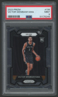 Victor Wembanyama 2023 Panini Prizm #136 RC (PSA 9) at PristineAuction.com