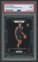 Victor Wembanyama 2023 Panini Prizm #136 RC (PSA 9) at PristineAuction.com