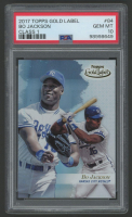 Bo Jackson 2017 Topps Gold Label Class 1 #84 (PSA 10) at PristineAuction.com