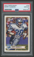 Barry Sanders 2012 Topps Magic #163 (PSA 10) at PristineAuction.com