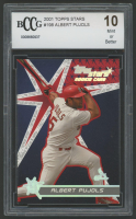 Albert Pujols 2001 Topps Stars #198 RC (BCCG 10) at PristineAuction.com