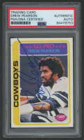 Drew Pearson Signed 1978 Topps #350 AP (PSA) at PristineAuction.com