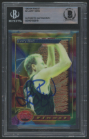 Larry Bird Signed 1993-94 Finest #2 (BGS) at PristineAuction.com