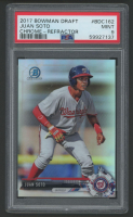 Juan Soto 2017 Bowman Chrome Draft Refractors #BDC162 (PSA 9) at PristineAuction.com