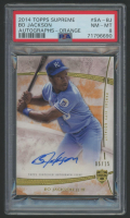 Bo Jackson 2014 Topps Supreme Autographs Orange #SABJ #5/15 (PSA 9) at PristineAuction.com