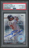 Ronald Acuna Jr. Signed 2020 Topps 2030 #T20307 (PSA) at PristineAuction.com