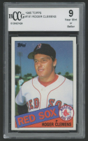 Roger Clemens 1985 Topps #181 RC (BCCG 9) at PristineAuction.com