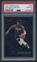 Anthony Edwards 2020 Panini Select Blue Retail #300 RC (PSA 10) at PristineAuction.com