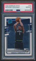 Anthony Edwards 2020 Donruss Optic RR #151 RC (PSA 10) at PristineAuction.com