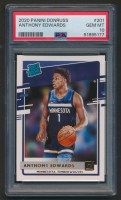 Anthony Edwards 2020-21 Donruss RR #201 RC (PSA 10) at PristineAuction.com