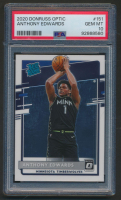 Anthony Edwards 2020 Donruss Optic RR #151 RC (PSA 10) at PristineAuction.com