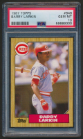 Barry Larkin 1987 Topps #648 RC (PSA 10) at PristineAuction.com