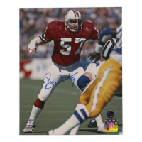 Steve Nelson Signed Patriots 8x10 Photo (Patriots Alumni) at PristineAuction.com