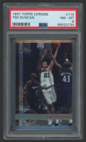 Tim Duncan 1997 Topps Chrome #115 (PSA 8) at PristineAuction.com