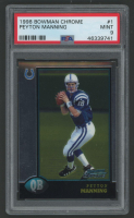 Peyton Manning 1998 Bowman Chrome #1 RC (PSA 9) at PristineAuction.com