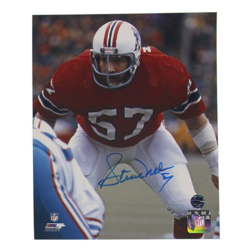 Steve Nelson Signed Patriots 8x10 Photo (Patriots Alumni) at PristineAuction.com Steve Nelson Signed Patriots 8x10 Photo (Patriots Alumni) at PristineAuction.com
