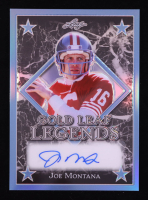Joe Montana 2024 Leaf Gold Leaf Legends Blue Star Auto #GLL-JM5 #15/25 at PristineAuction.com