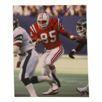 Julius Adams Signed Patriots 8x10 Photo (Patriots Alumni) at PristineAuction.com