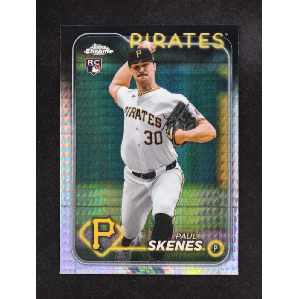 Paul Skenes 2024 Topps Chrome Update Prism Refractors #USC88 RC at PristineAuction.com