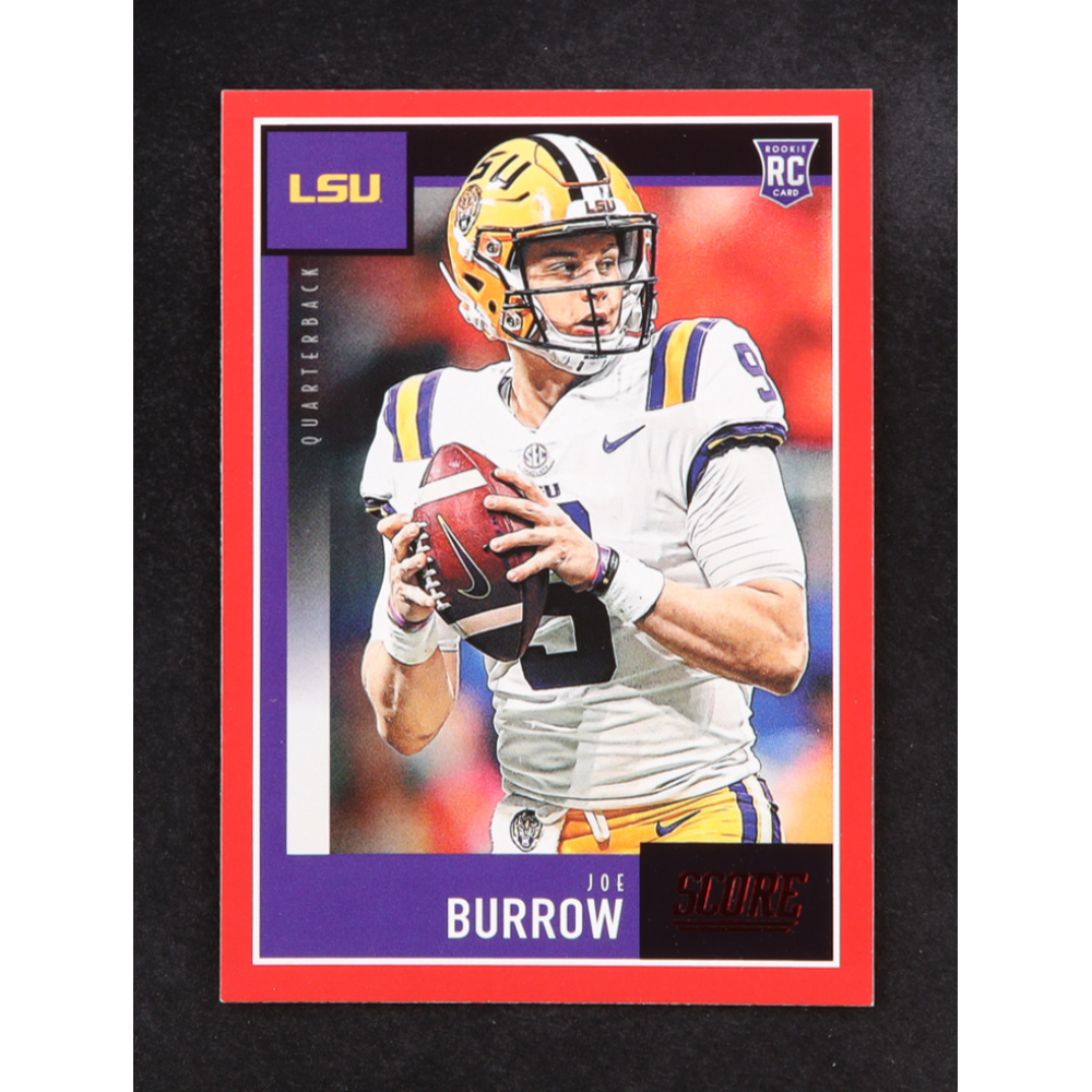 Joe Burrow 2020 Score Red #360 RC at PristineAuction.com