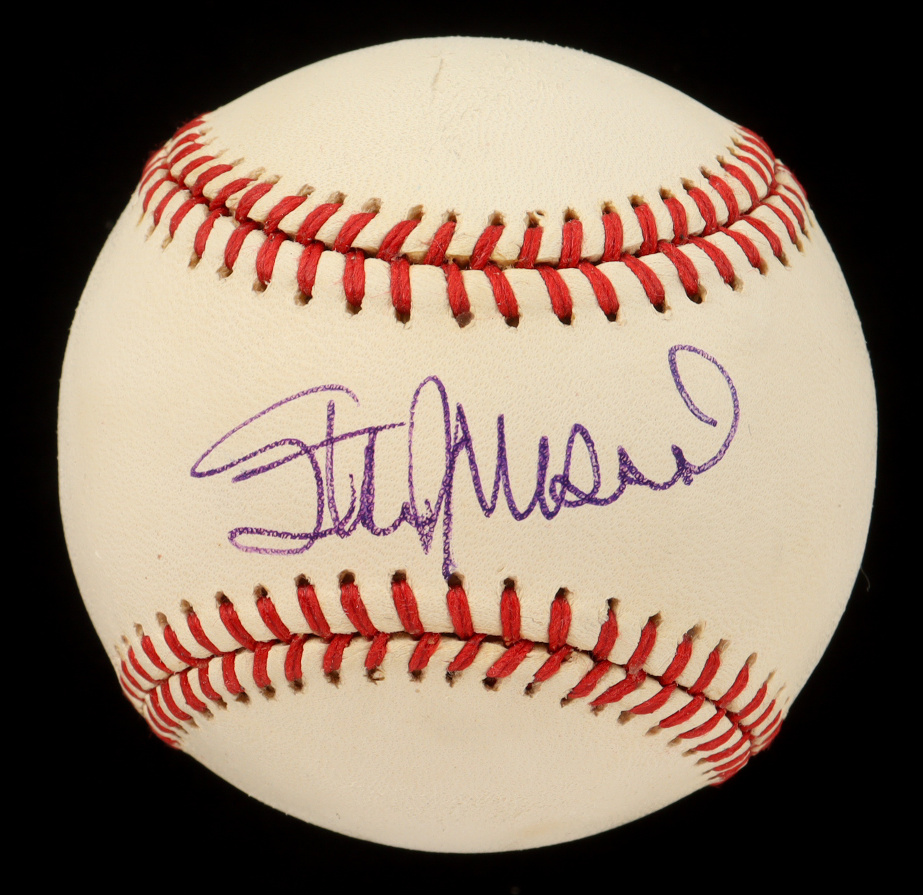 Stan Musial Signed ONL Baseball with Display Case (PSA) at PristineAuction.com Stan Musial Signed ONL Baseball with Display Case (PSA) at PristineAuction.com