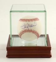 Stan Musial Signed ONL Baseball with Display Case (PSA) at PristineAuction.com