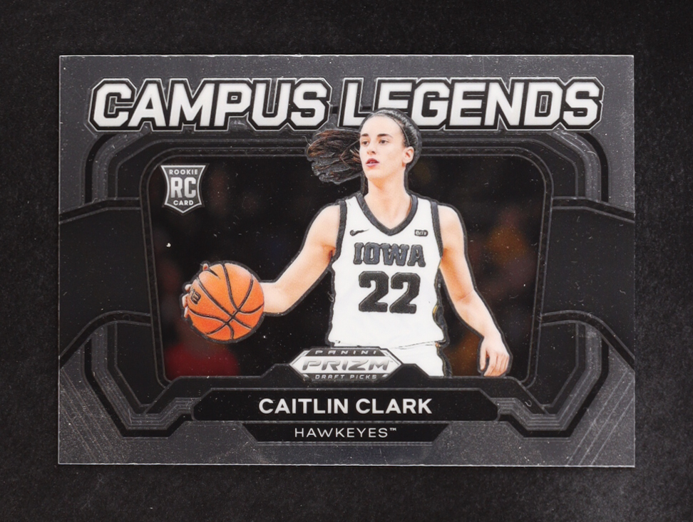 Caitlin Clark 2024-25 Panini Prizm Draft Picks #57 RC at PristineAuction.com Caitlin Clark 2024-25 Panini Prizm Draft Picks #57 RC at PristineAuction.com