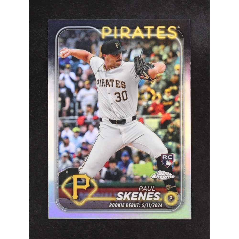 Paul Skenes2024 Topps Chrome Update Refractor #USC27 RC at PristineAuction.com