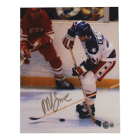 Mike Eruzione Signed Team USA 8x10 Photo (Beckett) at PristineAuction.com