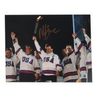 Mike Eruzione Signed Team USA 8x10 Photo (Beckett) at PristineAuction.com