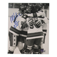 Mike Eruzione Signed Team USA 8x10 Photo Inscribed "80 Gold" (Beckett) at PristineAuction.com