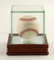 Leo Durocher Signed ONL Baseball with Display Case (PSA) at PristineAuction.com