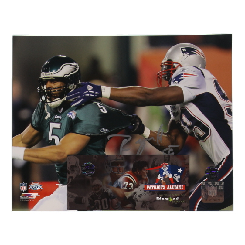 Rosevelt Colvin Signed Patriots 8x10 Photo (Patriots Alumni) at PristineAuction.com Rosevelt Colvin Signed Patriots 8x10 Photo (Patriots Alumni) at PristineAuction.com