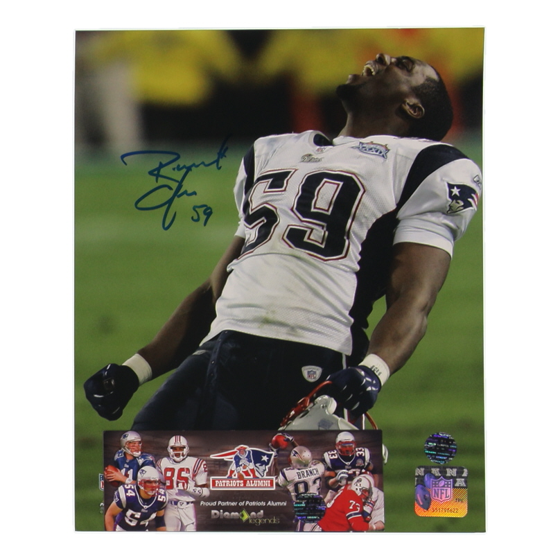 Rosevelt Colvin Signed Patriots 8x10 Photo (Patriots Alumni) at PristineAuction.com Rosevelt Colvin Signed Patriots 8x10 Photo (Patriots Alumni) at PristineAuction.com