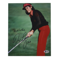 Nancy Lopez Signed 8x10 Photo Inscribed "Best Wishes 2019" (Beckett) at PristineAuction.com