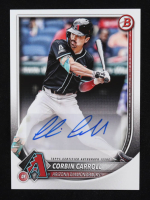 Corbin Carroll 2025 Bowman Rookie and Veteran Autographs #PRVCC at PristineAuction.com