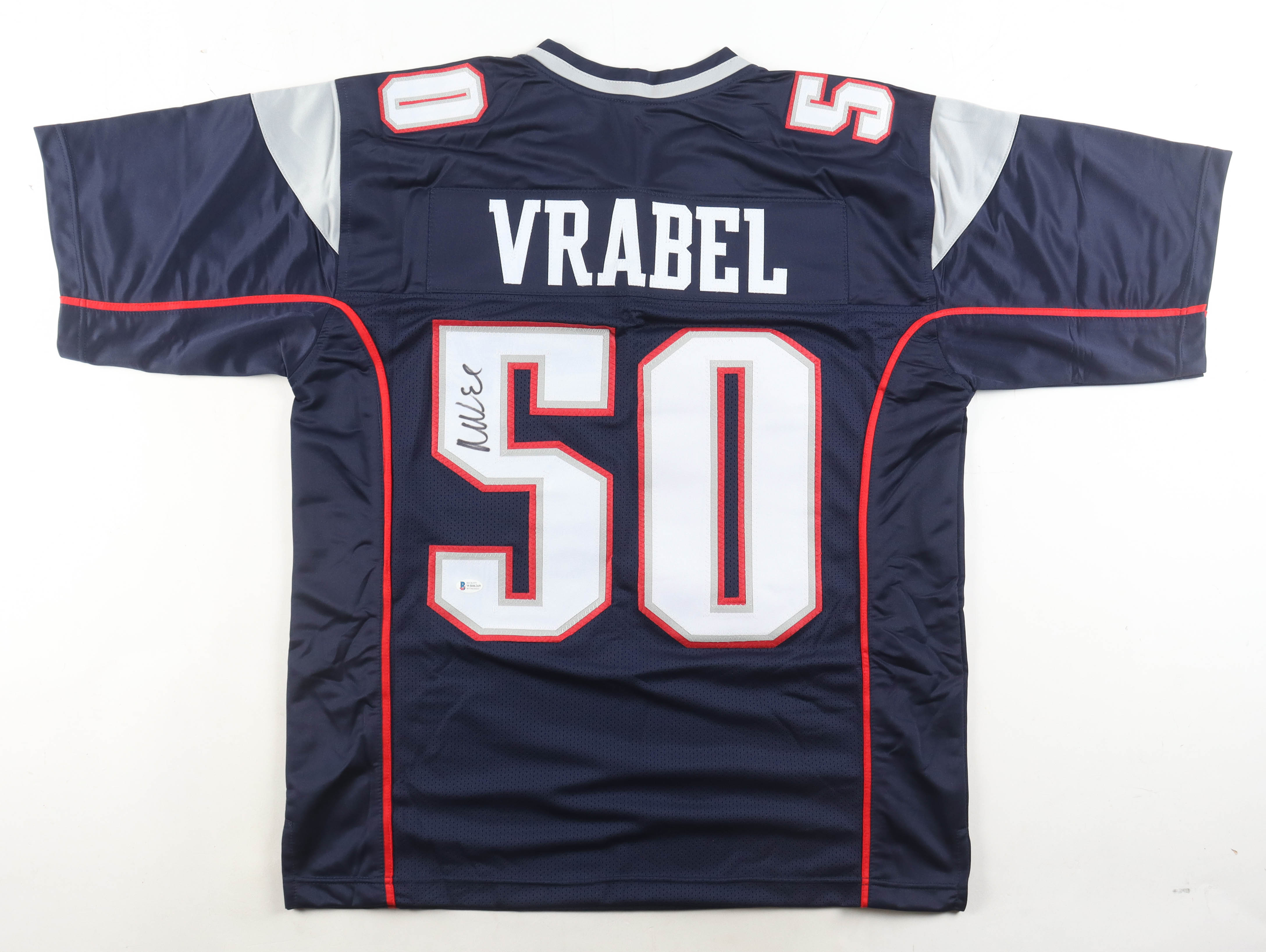 Mike Vrabel Signed Jersey (Beckett) at PristineAuction.com Mike Vrabel Signed Jersey (Beckett) at PristineAuction.com