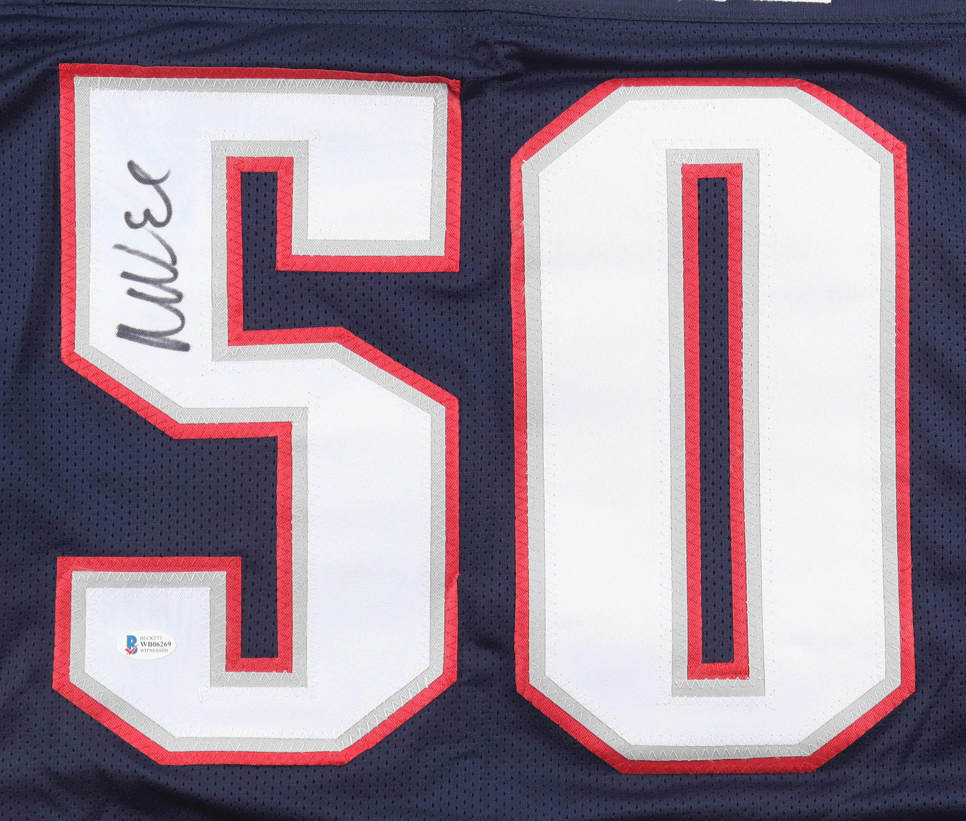 Mike Vrabel Signed Jersey (Beckett) at PristineAuction.com Mike Vrabel Signed Jersey (Beckett) at PristineAuction.com