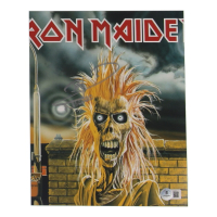 Nicko McBrian Signed "Iron Maiden" 8x10 Photo (Beckett) at PristineAuction.com
