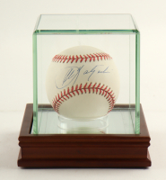 Carl Yastrzemski Signed OAL Baseball with Display Case (PSA) at PristineAuction.com