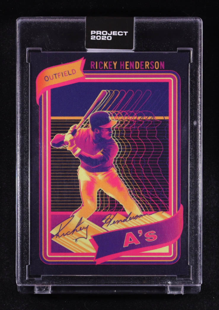 Rickey Henderson 2020 Topps Project 2020 #21 Matt Taylor