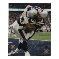 Deion Branch Signed Patriots 8x10 Photo (Patriots Alumni) at PristineAuction.com