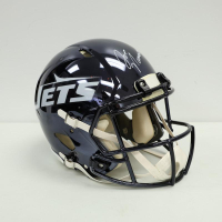Joe Namath Signed Jets Full-Size Authentic On-Field Chrome Alternate Speed Helmet (PSA) at PristineAuction.com