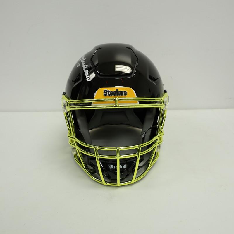 Terry Bradshaw Signed Steelers Full-Size Authentic On-Field Chrome Alternate Speedflex Helmet (Beckett) at PristineAuction.com Terry Bradshaw Signed Steelers Full-Size Authentic On-Field Chrome Alternate Speedflex Helmet (Beckett) at PristineAuction.com