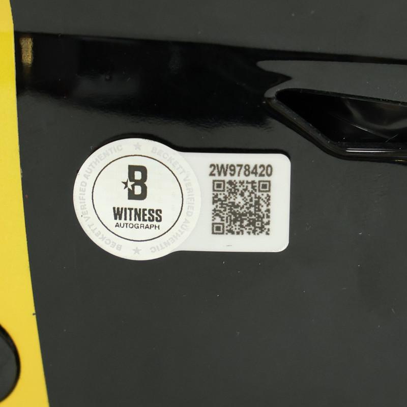 TJ Watt Signed Wisconsin Badgers / Steelers Full-Size Authentic On-Field Custom Painted Speedflex Helmet (Beckett) at PristineAuction.com TJ Watt Signed Wisconsin Badgers / Steelers Full-Size Authentic On-Field Custom Painted Speedflex Helmet (Beckett) at PristineAuction.com