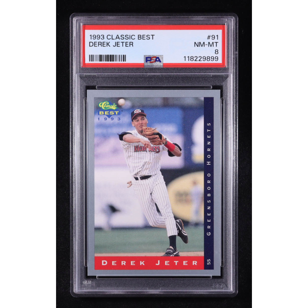 Derek Jeter 1993 Classic/Best #91 RC (PSA 8) at PristineAuction.com