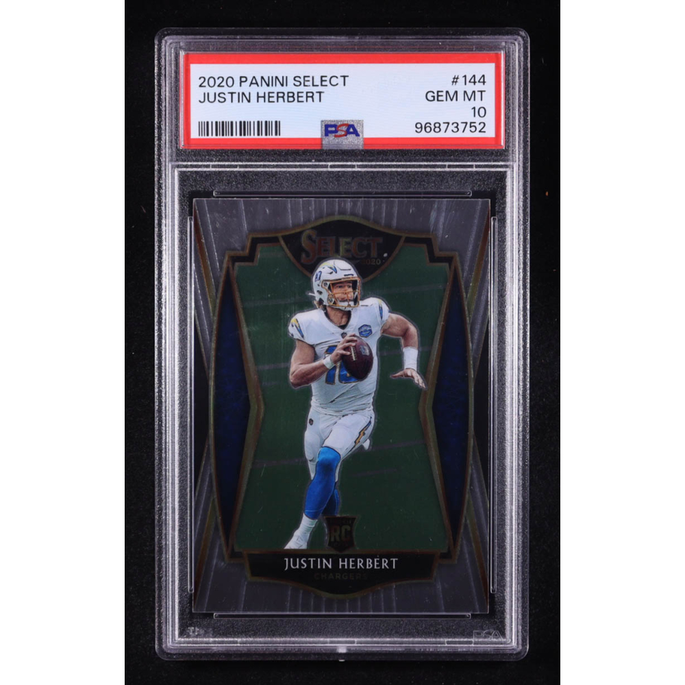 Justin Herbert 2020 Select #144 RC (PSA 10) at PristineAuction.com